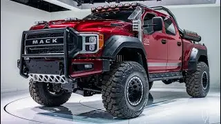 Полный обзор пикапа MACK 2026: мощная силовая установка, промышленный дизайн и рабочие характерис...