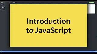 Introduction to JavaScript || Part 2