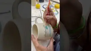 @ColoritES-cm1fj  C&oacute;mo pintar una taza usando la t&eacute;cnica de grafito #PYOP#diy#tecnicasdepintura#art