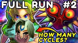 The Least Amount Of Cycles To 100% Majora's Mask FULL RUN PART 2