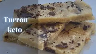 Turron keto! Receta f&aacute;cil