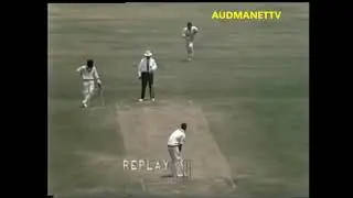 Jeff Thomson vs Keith Boyce no helmet