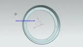 #Seimens Nx 10 Oil Throw ring of Single Plate Clutch