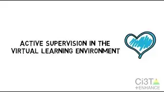 Active Supervision in the Virtual Learning Environment