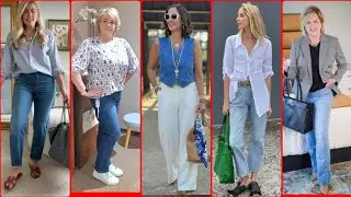Natural Older Women OVER 50 60 70 | Summer Fashion 2024 For Women