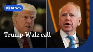 Donald Trump and Tim Walz hold 'productive' talks about ICE in Minnesota | ABC NEWS