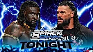 Roman Reigns vs Oba Femi Wwe SmackDown 19 Feb 2026 Wwe2k25 Simulation - FULL MATCH