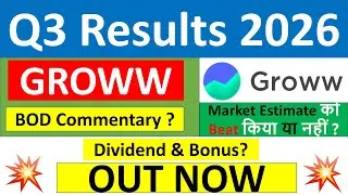 GROWW q3 results 2026 | GROWW results today | GROWW Share News | GROWW Share latest news today