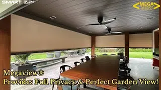 𝗢𝘂𝗿 𝗟𝗼𝗻𝗴 𝗠𝗲𝗴𝗮𝘃𝗶𝗲𝘄&reg; 𝗭𝗶𝗽𝘁𝗿𝗮𝗰𝗸 𝗮𝗹𝘄𝗮𝘆𝘀 𝗣𝗿𝗼𝘃𝗶𝗱𝗲𝘀 𝗙𝘂𝗹𝗹 𝗣𝗿𝗶𝘃𝗮𝗰𝘆 & 𝗣𝗲𝗿𝗳𝗲𝗰𝘁 𝗚𝗮𝗿𝗱𝗲𝗻 𝗩𝗶𝗲𝘄 𝗳𝗼𝗿 𝗢𝘂𝘁𝗱𝗼𝗼𝗿 𝗦𝗽𝗮𝗰𝗲!