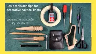 Basic tools & tips for decorative nautical knots.