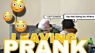 PACKING A BAG AND LEAVING PRANK ON GIRLFRIEND *SHE WENT OFF*