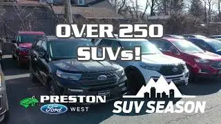 SUV Season at Preston Ford West