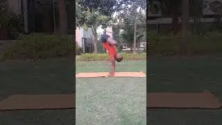 handstand 💪💪 #yoga #official #sports #yogasana #handstand #gym #flexibility