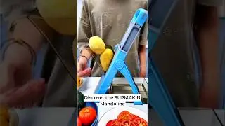 SUPMAKIN Upgrade Safe Mandoline Slicer - Effortless Precision #KitchenTools #MandolineSlicer