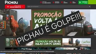 CUIDADO COM A PICHAU @pichauinfo @kabum www.pichau.com.br &eacute; GOLPE.