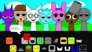 incredibox sprunki sinner edition Animation Videos। Gray sus Mr.Sun fun challenge Halloween music
