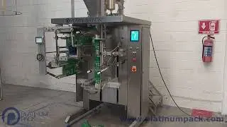 Envasadora Vertical con Dosificador de Compuerta Curva | 𝗣𝗹𝗮𝘁𝗶𝗻𝘂𝗺 𝗣𝗮𝗰𝗸