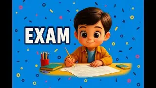 📝 Exam Song for Kids | Stay Calm, Do Your Best! 🎶 Study Time Motivation