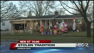 Stolen yard decorations tied to family tradition