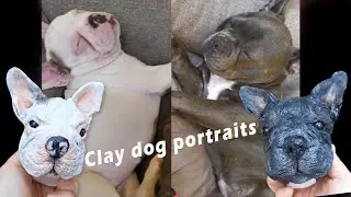 Clay Dog Portraits | Handmade Polymer Clay Pet Art