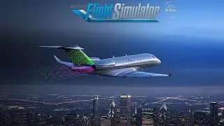 MSFS PC-24: Роскошное воздушное такси - от Чикаго Грей до окрестностей Йеллоустона #MSFS #PC24 #L...