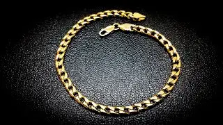 How make Small chain Cuban link.Gold.Tutorial
