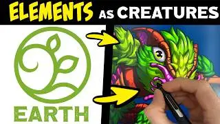 What if ELEMENTS Were BIUNITES?! (Lore & Speedpaint - Book of Biunites Ep2)