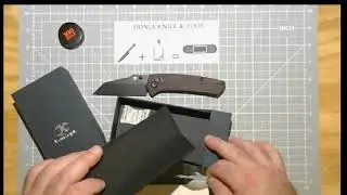 KANSEPT Main Street Series Knife - Dirk Pinkerton Design-T1015V5