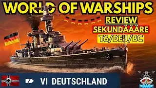 🔥 Deutschland auf T6 &ndash; SEKUUUNDD&Auml;&Auml;&Auml;RE ⚓ | Special | World of Warships 🚢🔥