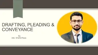 Drafting, Pleading & Conveyancing for 5th semester exam DU