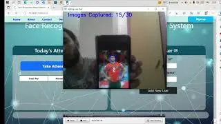 Facial Recognition Smart Attendance System using python Project In Machine Learning