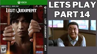 Lost Judgement Lets Play Part 14 Xbox Series X