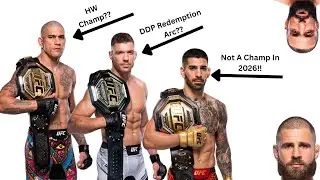My BOLD UFC Predictions For 2026