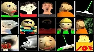Baldi's Basics in Custom Night ALL JUMPSCARES