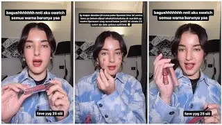 Tasya Farasya - Wardah Matte Lip Cream Non Dry Formula, High Pigmented Yang Belum Launching