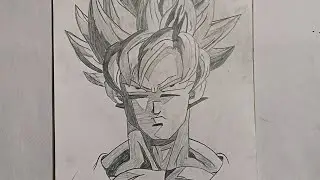 goku fictional character | anime drawing | how to draw goku easy steps |
