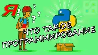 ЧТО ТАКОЕ ПРОГРАММИРОВАНИЕ язык питон пайтон python для детей начинающих чайников с нуля зачем учить