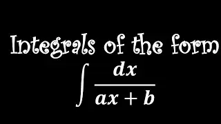 Integrals with fractions