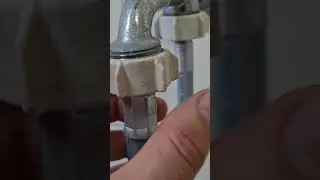 How to install, connect and uninstall, disconnect the water tube, pipe of a washing machine / faucet