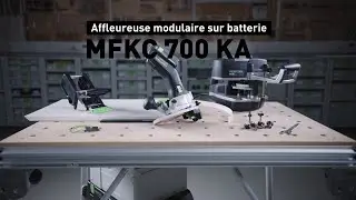 Festool - Affleureuse sur batterie MFKC 700 KA