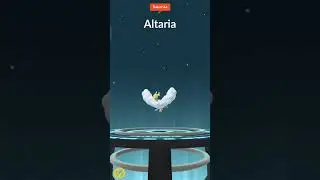 Evolving shiny swablu | shiny altaria Evolution | altaria in gbl #pokemongo