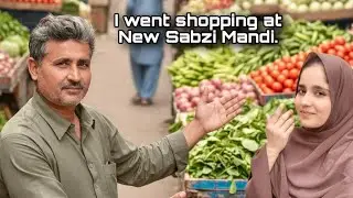 Sabji mandi mein kharidari bhari pad gai 😱🤕 ll Kiran fayaz