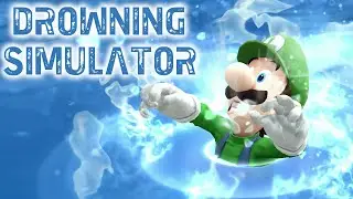 DROWNING SIMULATOR - HELP ME, I'M DYING! | LUIGIKID