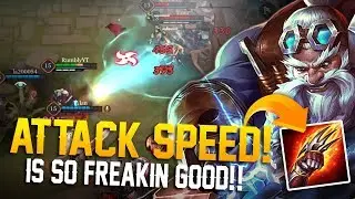 ATTACK SPEED MOREN IS OP! Arena of Valor Gameplay - Moren Gameplay