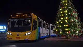 [PBSC] ruta mascarello gran via articulador de la metrovia de Guayaquil skin de los nuevo colores 