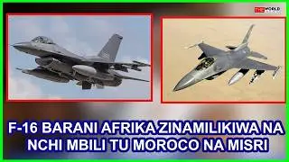СООБЩЕНИЕ: В Африке только две страны владеют истребителями F-16.