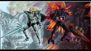 Soul Calibur V | Epic Battle | Siegfried VS Nightmare | Adrian619