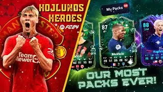 OUR MOST PACKS EVER + INSANE PLAYER PICKS! - HOJLUNDS HEROES #26