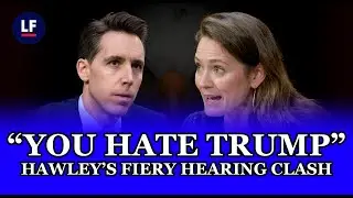 Josh Hawley GRILLS Professor Over Anti-Trump Bias &mdash; &ldquo;You Hate The President&rdquo; Moment STUNS Room
