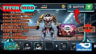 UPDATE‼️ REAL STEEL BOXING CHAMPIONS MOD APK v68.68.337 - UNLIMITED MONEY